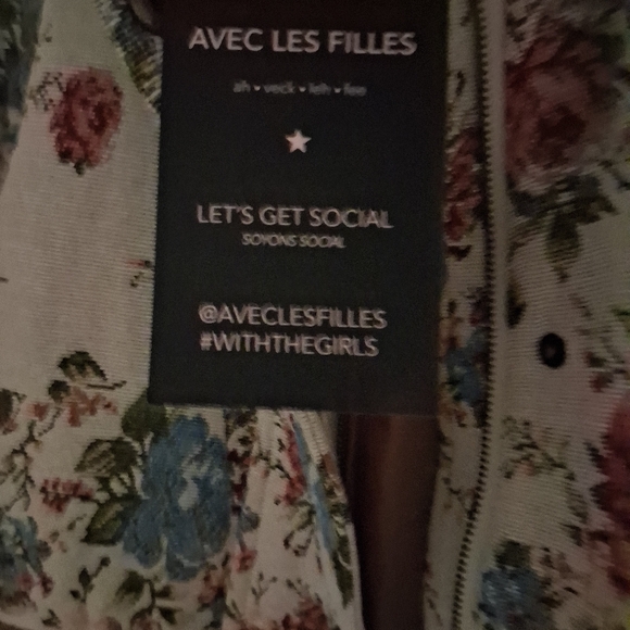 NWT (SOLDOUT) Avec Les Filles Floral Barn Jacket - Picture 5 of 7